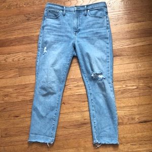 Madewell straight jeans